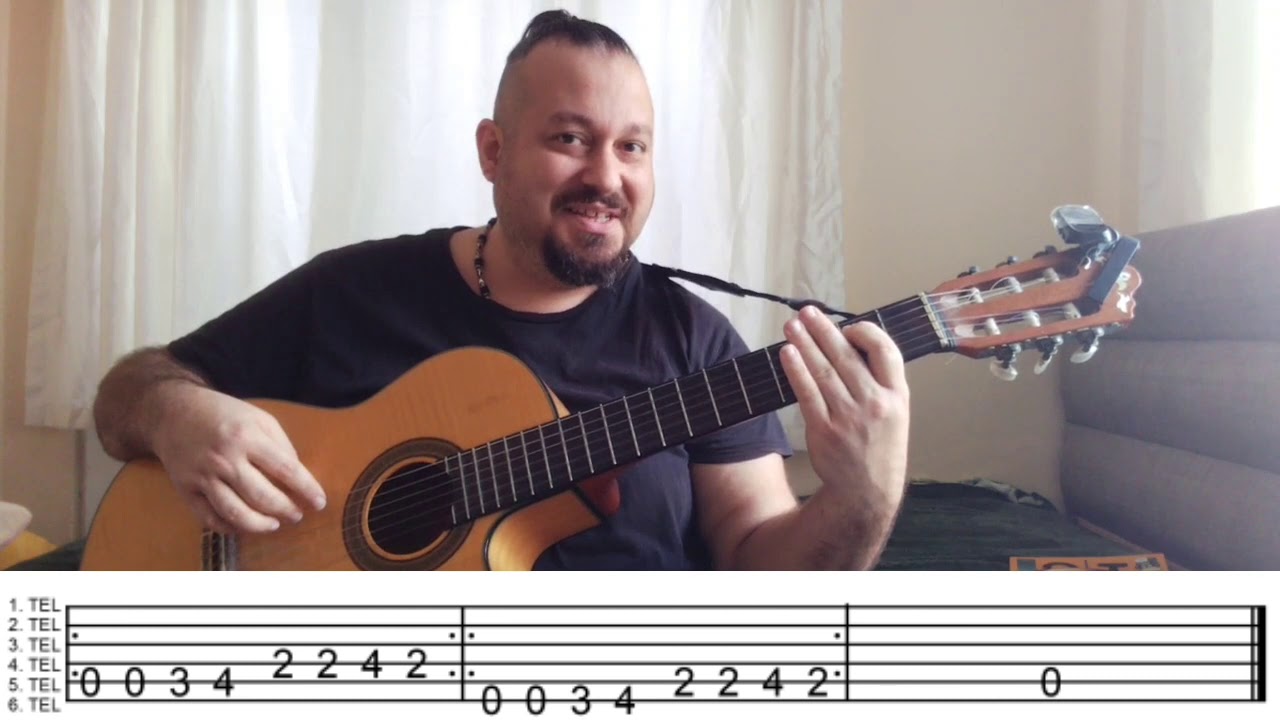 ROCK'N ROLL BASS SOLO - YALNIZLAR RIHTIMI - GİTAR DERSİ