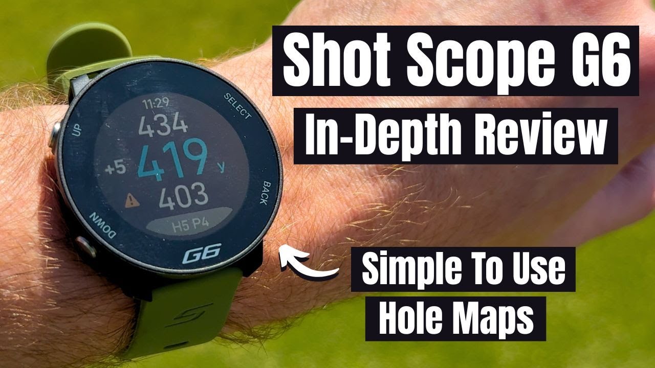 Easy To Use & Feature Packed - What's The Catch?! Honest Shot Scope G6 Golf Watch Review