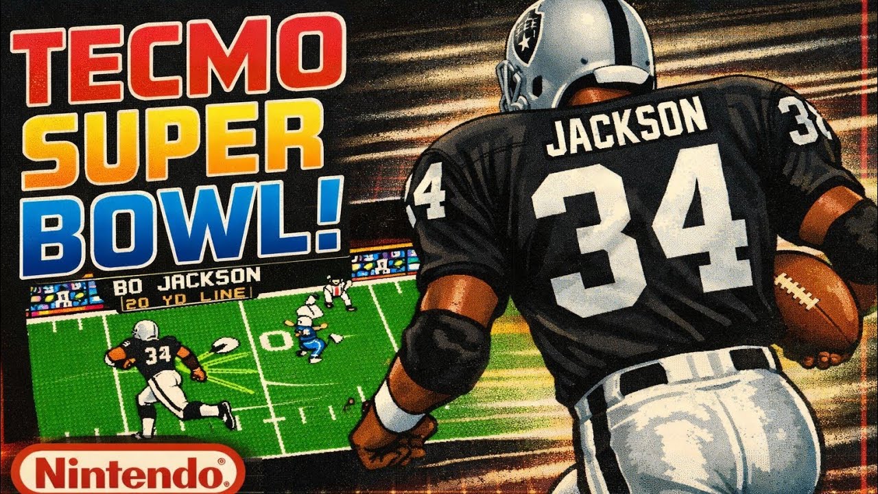 До того, как Madden испортил футбольные игры… Tecmo Super Bowl был КОРОЛЕМ