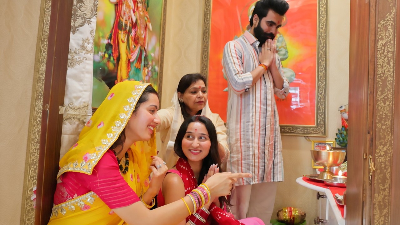 Neetu ne Chhoti Bahu ko Sikhayi Bahu ki Rasm | Pehli Pooja