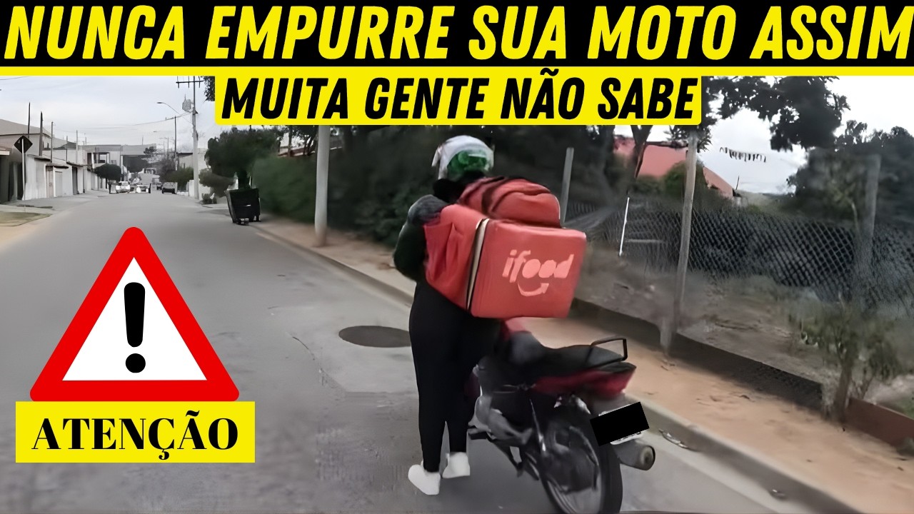 ATENÇÃO: QUEM ANDA DE MOTO PRECISA SABER