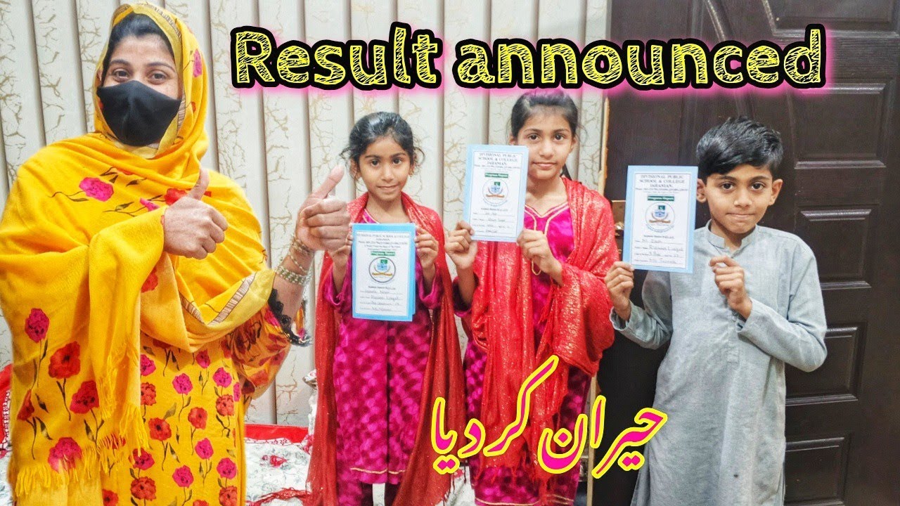 Bacho ka final result announced #subscribemychannel #1000subscriber #familyvlogs 
