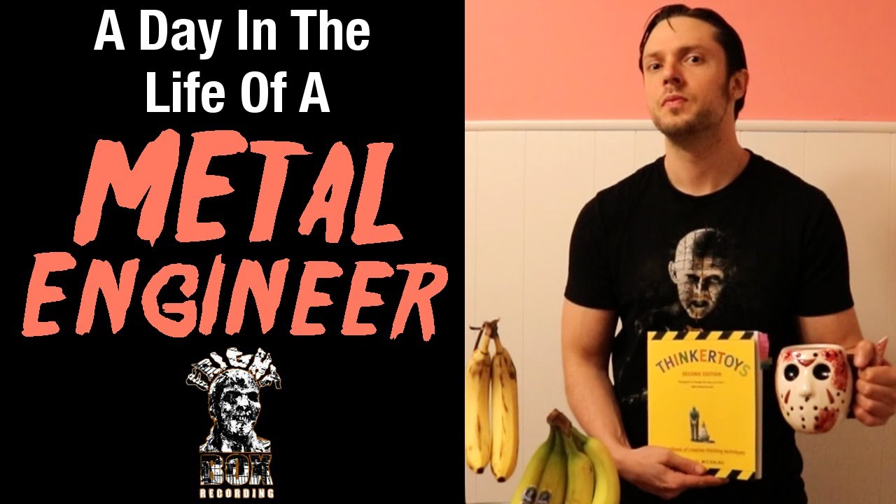 A Full Day In The Life Of A Metal Recording Engineer | My Everyday Life
