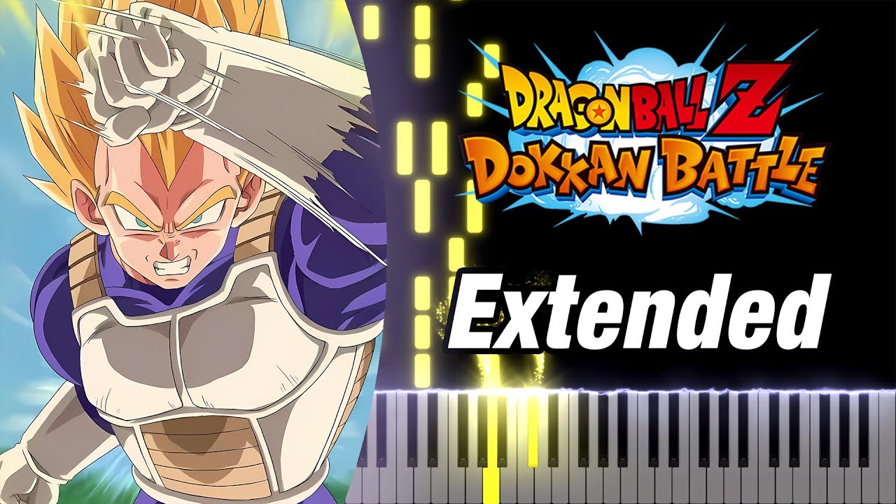 TEQ SSJ/SSJ2 Rage Vegeta Transformation OST Extended Version - DBZ Dokkan Battle - Piano Cover