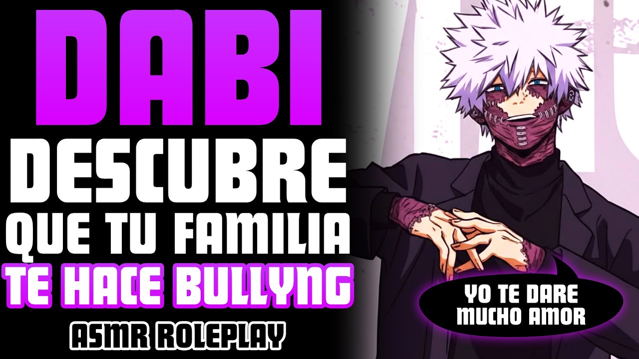 Te molestan? Entonces quédate conmigo 💜 | ASMR Roleplay | Dabi asmr roleplay español