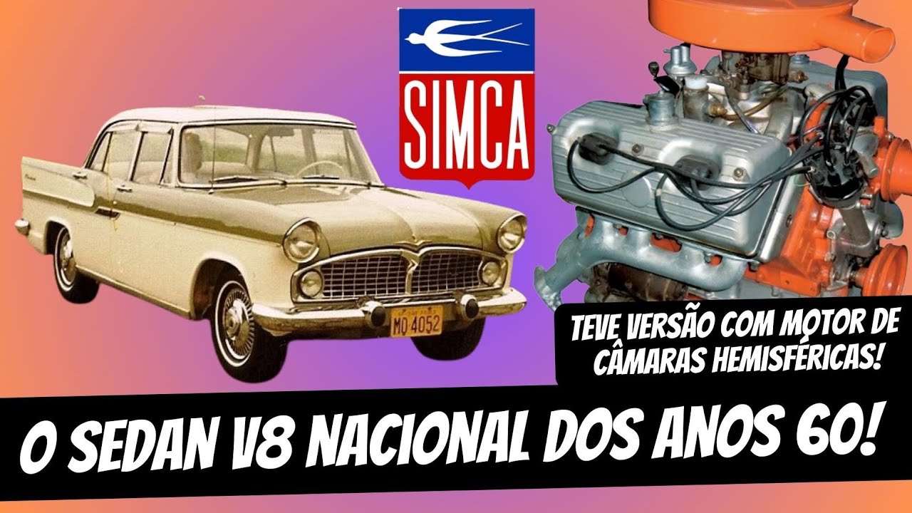 O SEDAN V8 NACIONAL DOS ANOS 60!!
