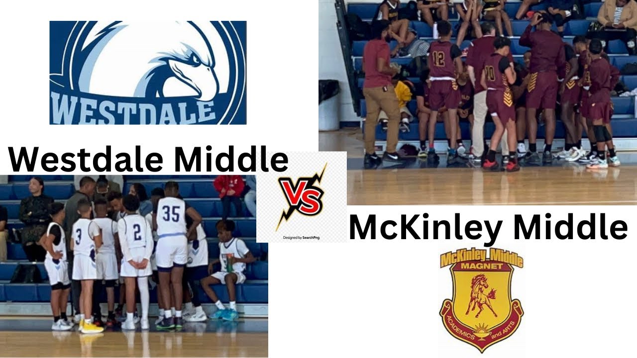 Westdale Middle vs McKinley Middle Basketball First Half