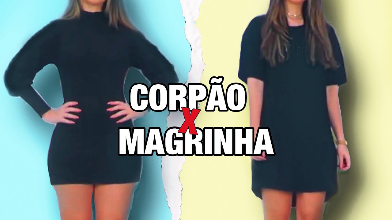 QUAIS ROUPAS ENGORDAM E QUAIS EMAGRECEM? (corpão X magrinha)