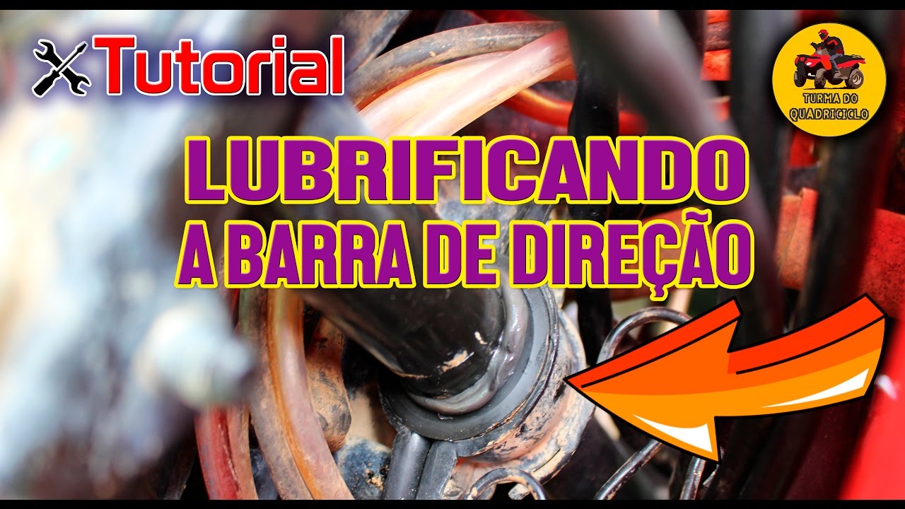 Lubrificação da barra de direção do seu Quadriciclo