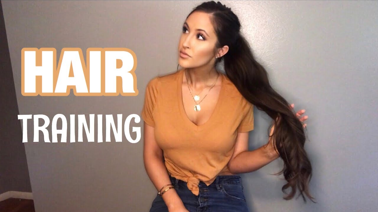 HOW TO WASH YOUR HAIR LESS: Hair Training 101