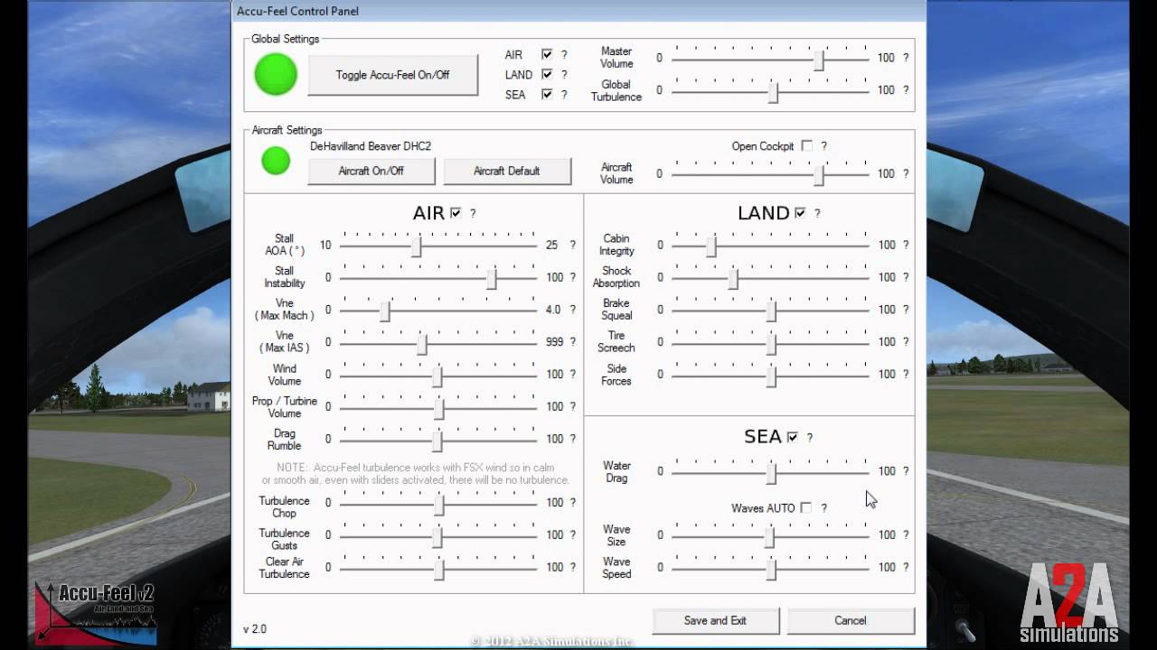 Accu-Feel v.2 Air, Land and Sea