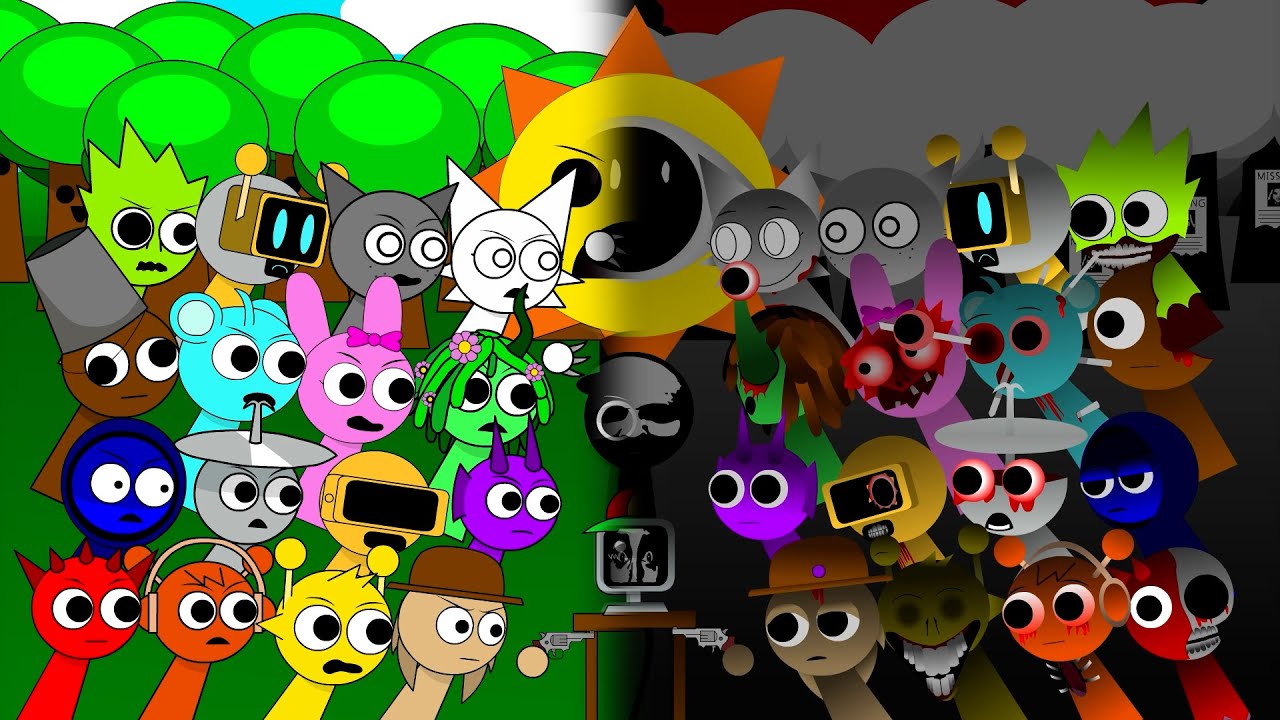 Incredibox Sprunki | Horror Story Complete Series + Secret Ending | Animation