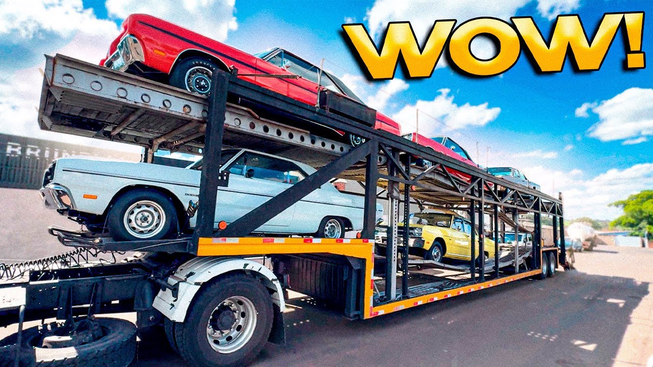 APENAS UMA CEGONHA DE CARROS ANTIGOS!! DUAS NA VERDADE...