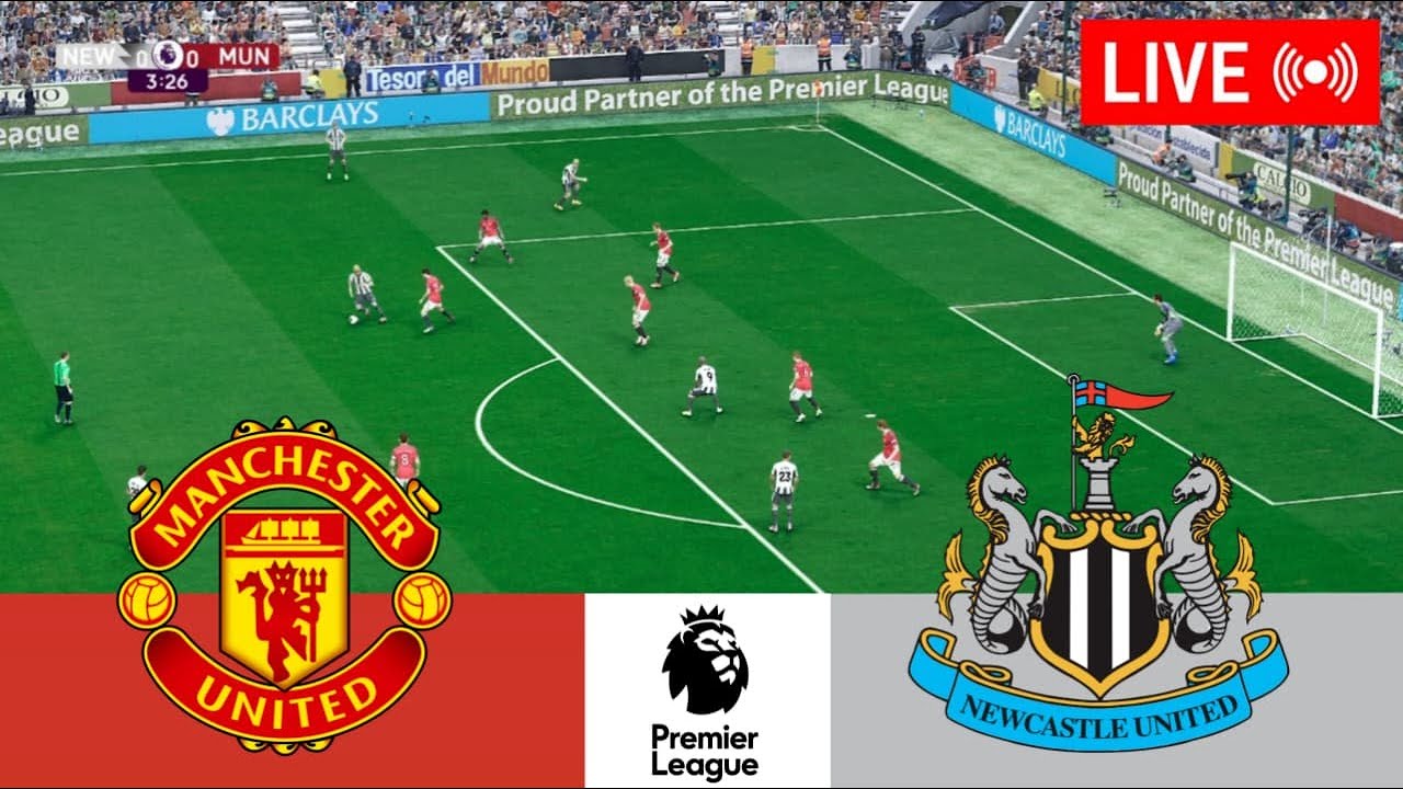 🔴Live - Newcastle vs Machester United | English Football League 2026 | PES 21 Gameplay Simulation