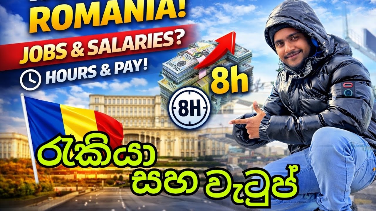 Romania යන්න හිතනවද? 🇷🇴 Jobs & Salary Reality 😳