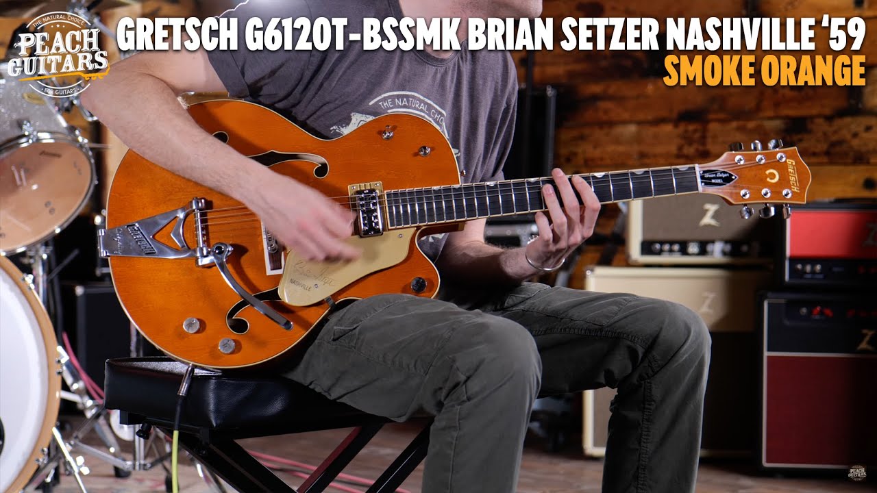 No Talking...Just Tones | Gretsch G6120T-BSSMK Brian Setzer Signature Nashville '59 