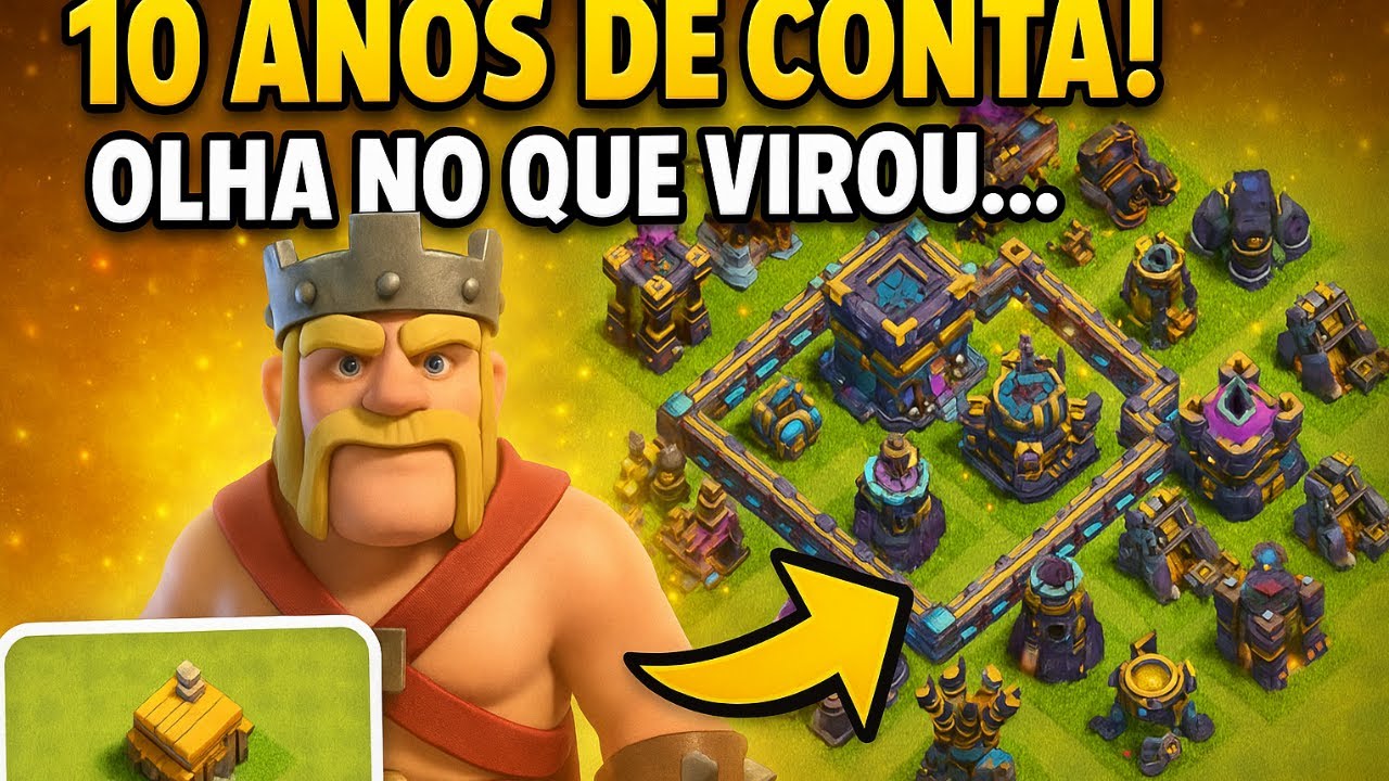 MINHA CONTA DEPOIS DE 10 ANOS… EU NUNCA IMAGINEI ISSO! 😱