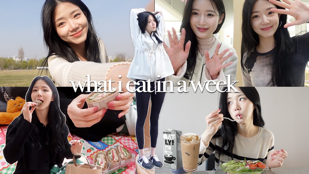 싱그러운 봄💚일주일 VLOG🌸 | 민지랑데이트, 벚꽃 구경, 운동, 한강 나들이