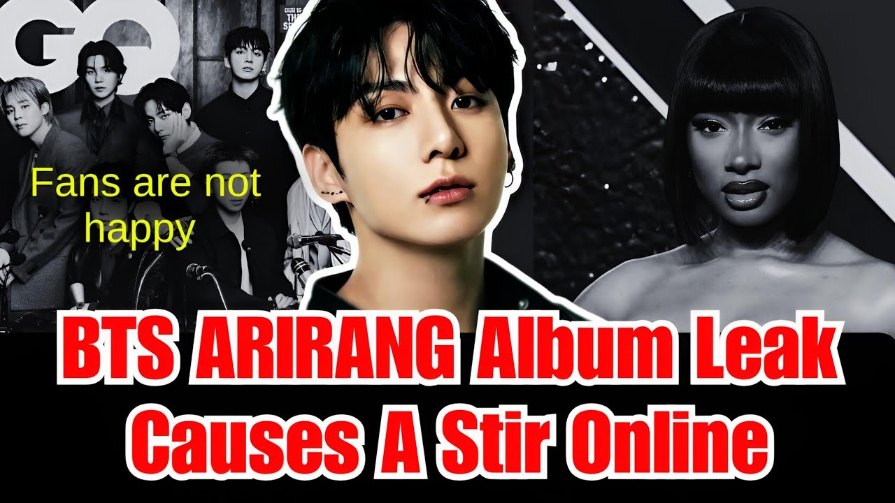 Утечка информации об альбоме BTS ARIRANG вызвала панику среди фанатов.