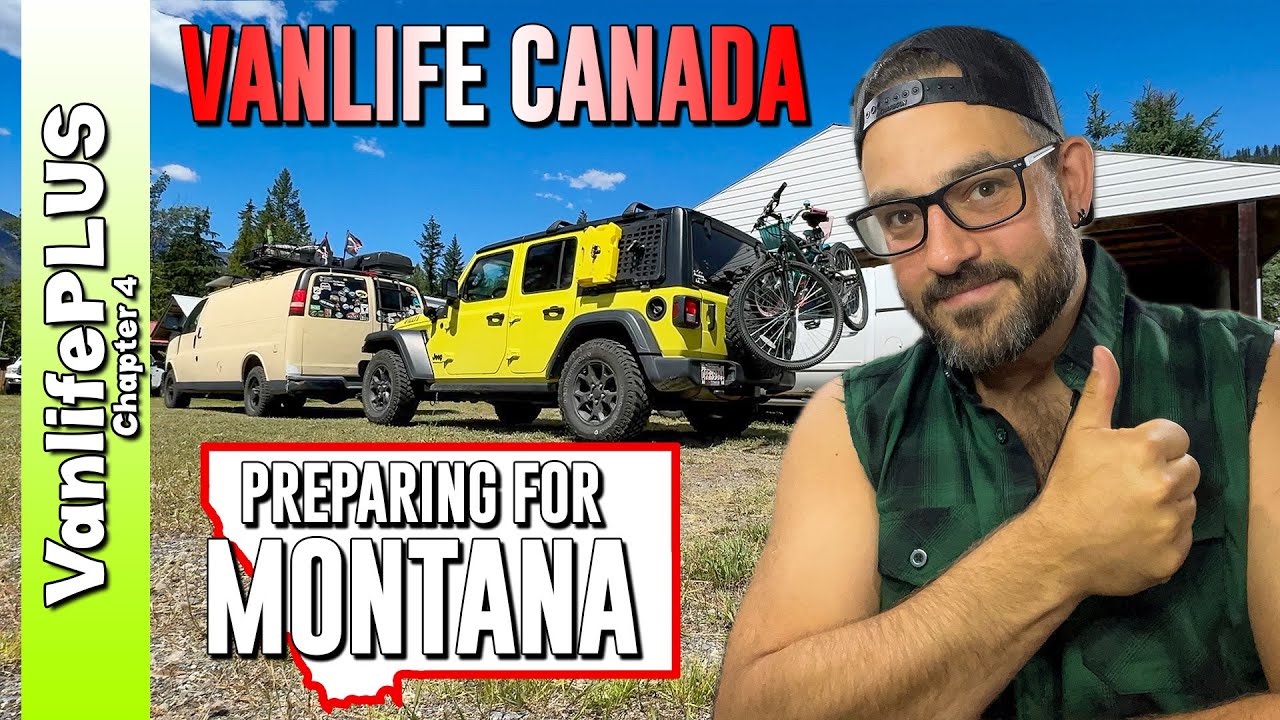 Vanlife Canada — смешные деньги и лопнувшие шины? ПОСЛЕДНИЕ ПРОВЕРКИ перед Монтаной!