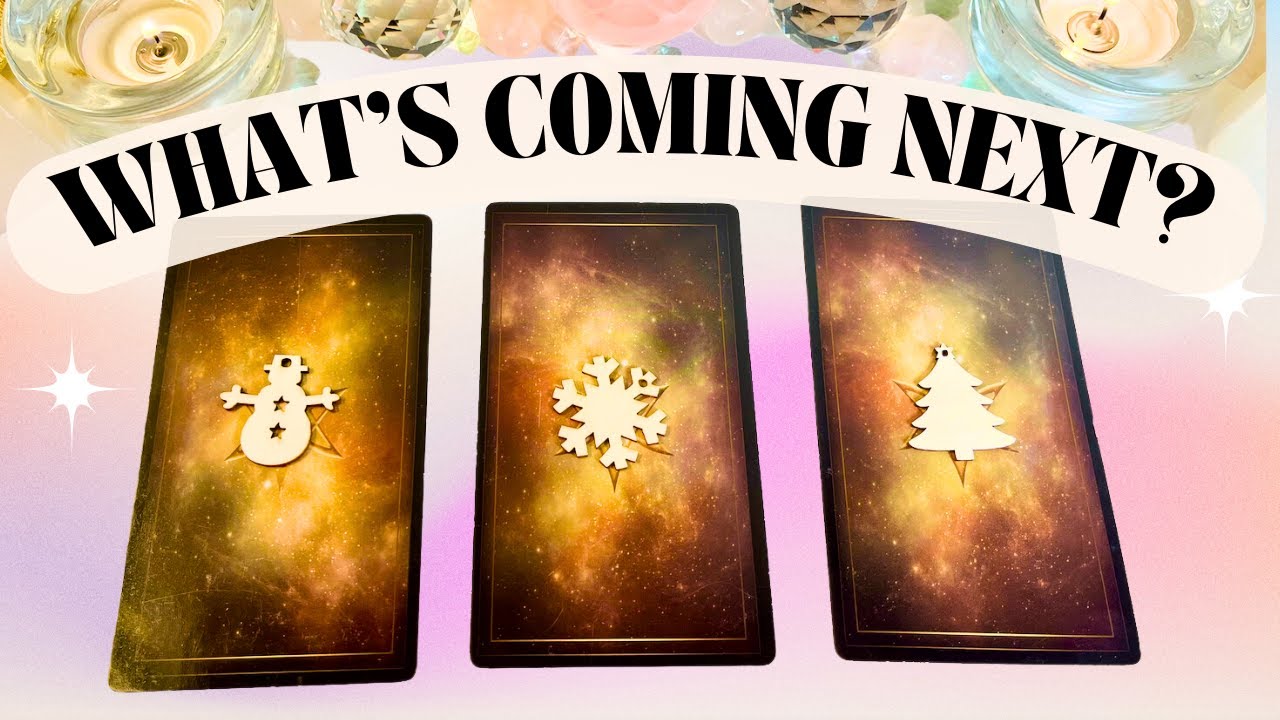 💖WHAT'S COMING NEXT IN LOVE?❤️⛄❄️🎄❤️ Pick a Card Love Tarot Reading