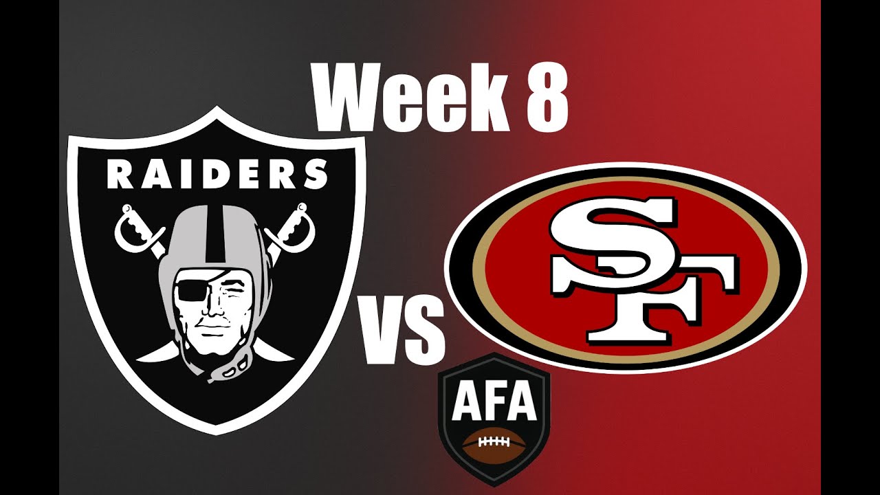 Raiders at 49ers