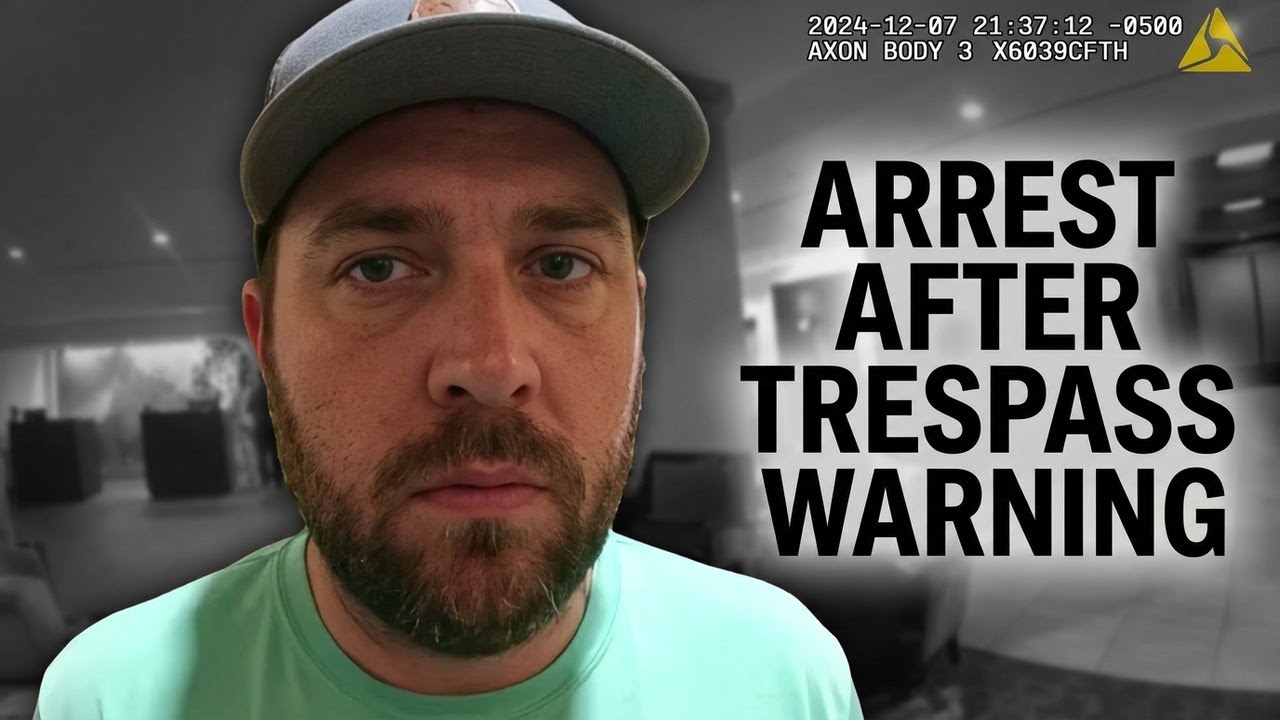 Trespassing Call Turns Into Arrest on Bodycam