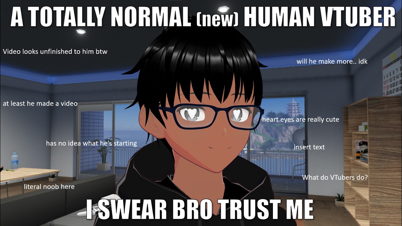 Totally a normal human VTuber here. | First video!