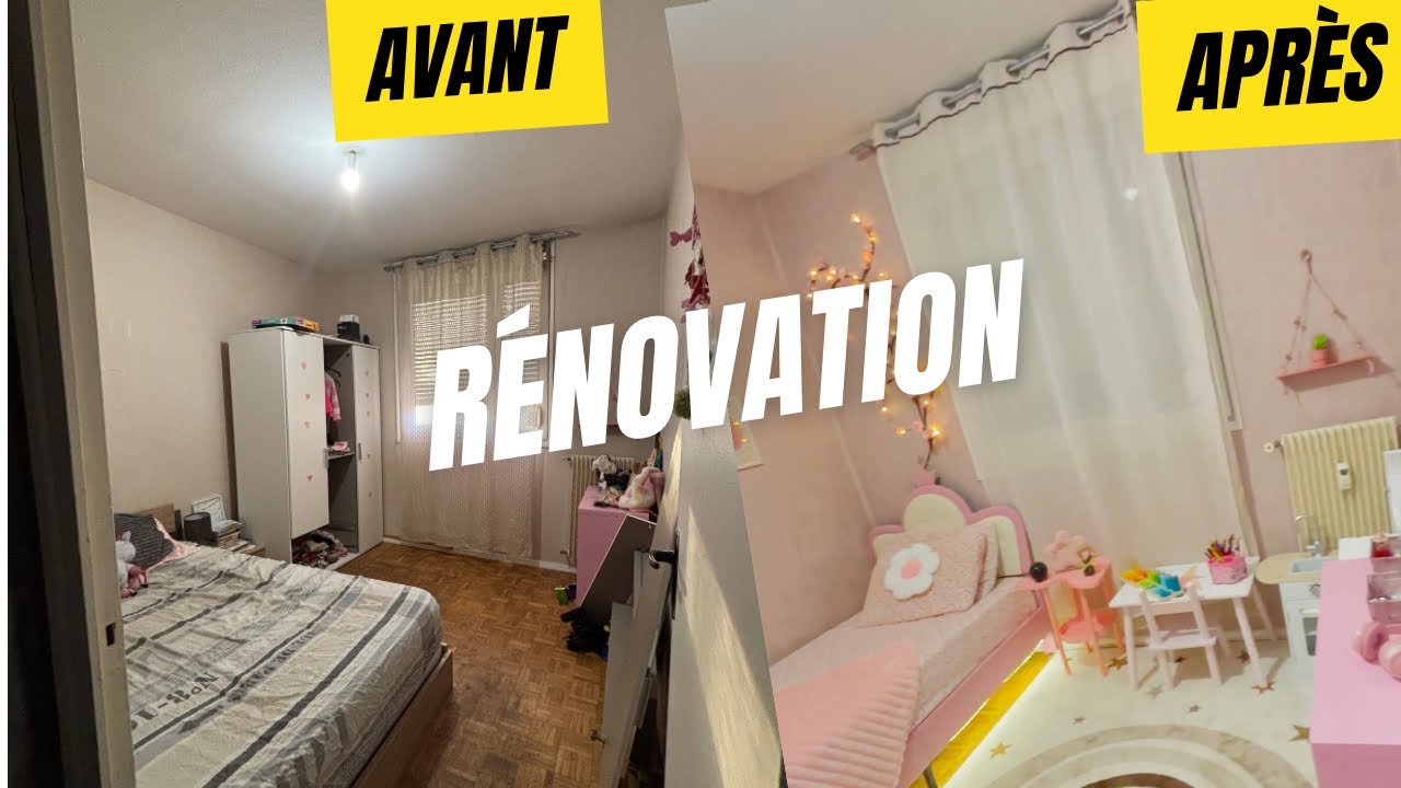 Je refais la chambre de ma fille 💕 selon ses goûts 💕