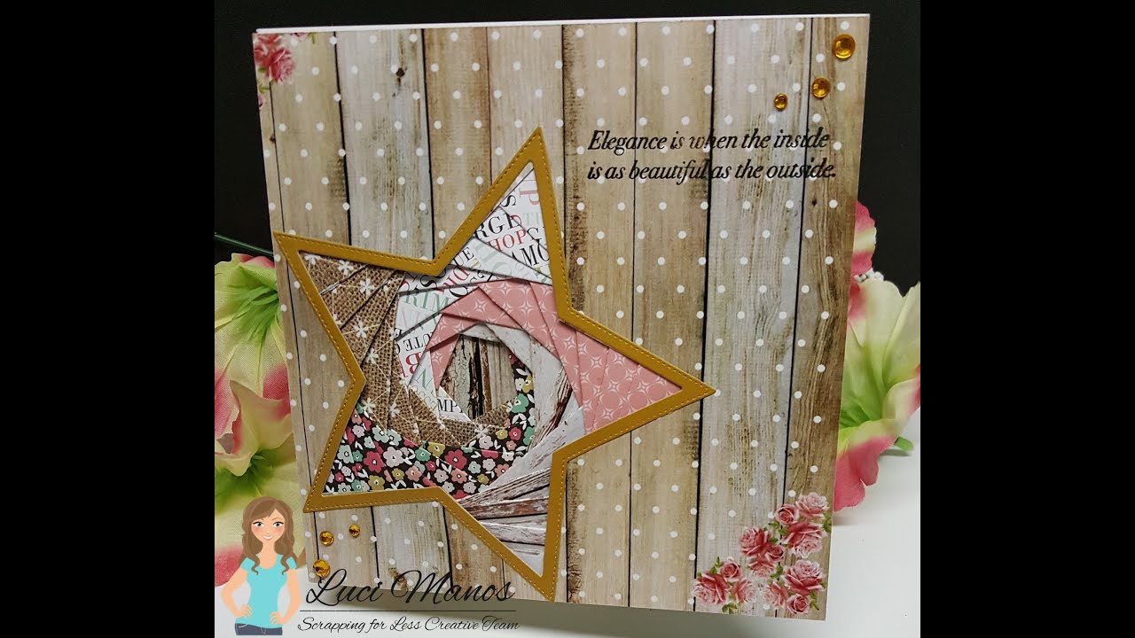 November 2018 Flavor of the Month Revisiting Series Iris Folding