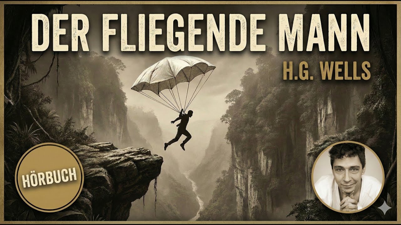 DER FLIEGENDE MANN | H.G. Wells Abenteuer-Hörbuch | Gelesen von Benjamin Werner