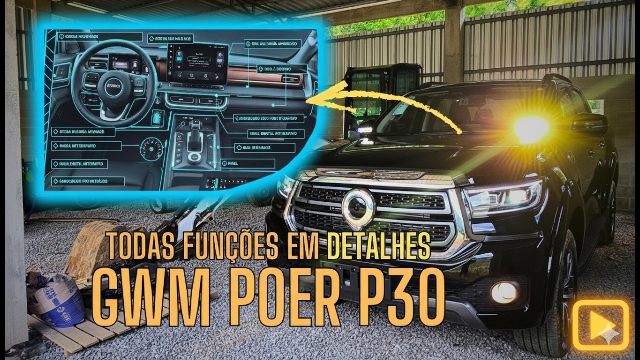 Conheça todas as funções da GWM Poer P30