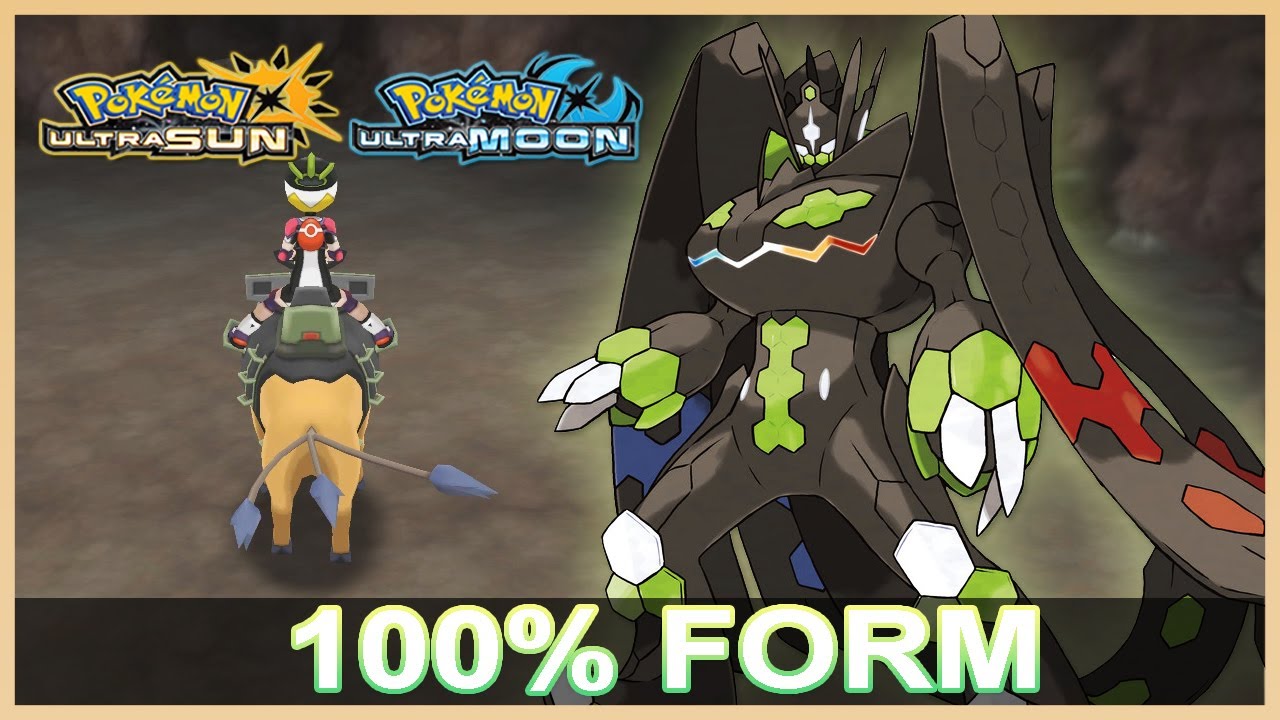 Pokemon UltraSun & UltraMoon - How To Get Zygarde 100% Form