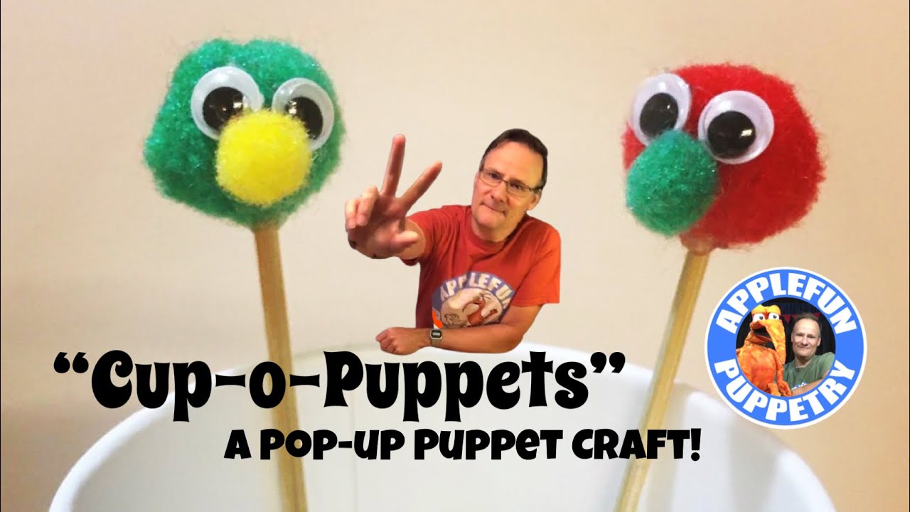 Applefun Workshop 14 - Pop-up Puppet Craft!