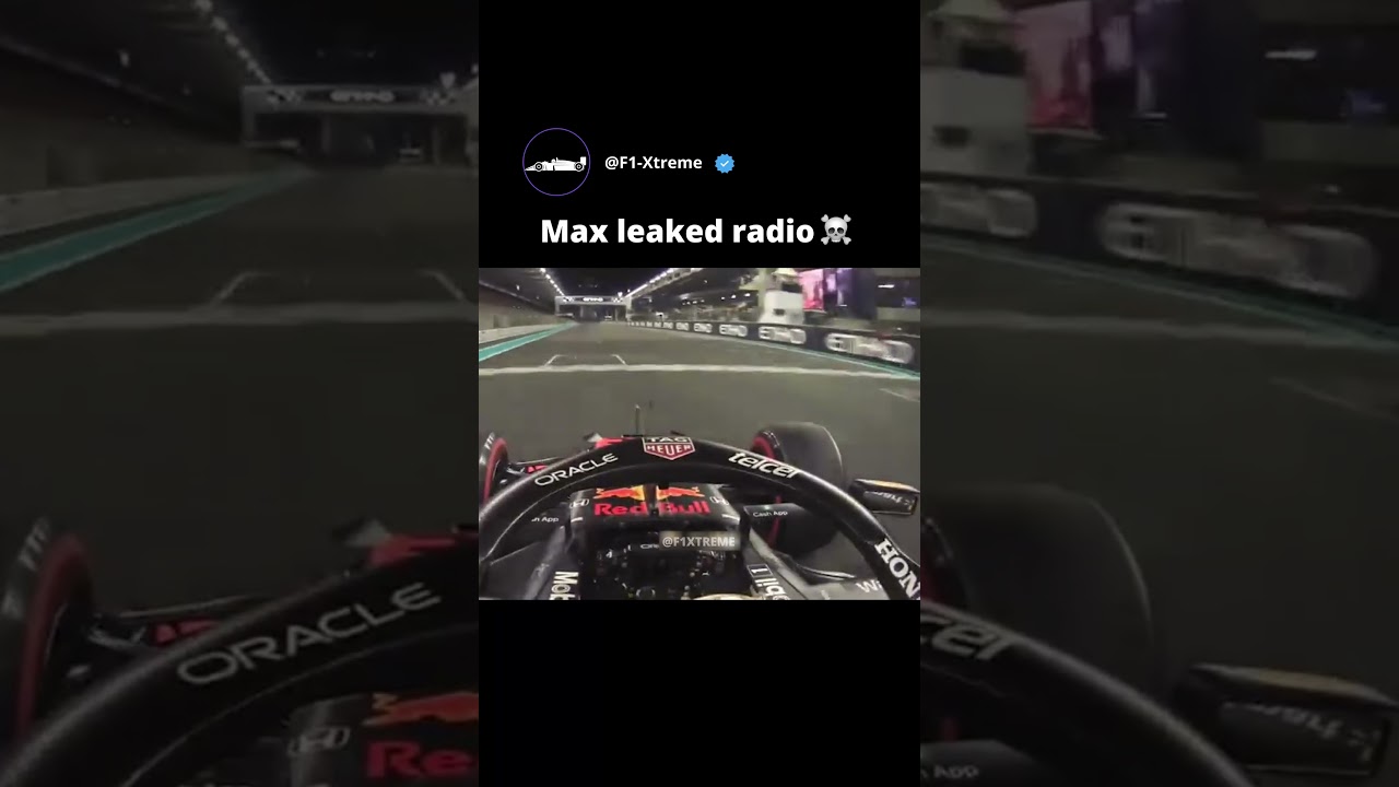 Max Verstappen&rsquo;s Secret Radio Messages REVEALED! 🔥🏎️