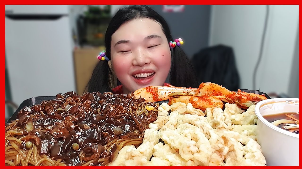 나는 우리집보다 '중국집'이 더 좋아요!😄 짜장면&탕수육 먹방!