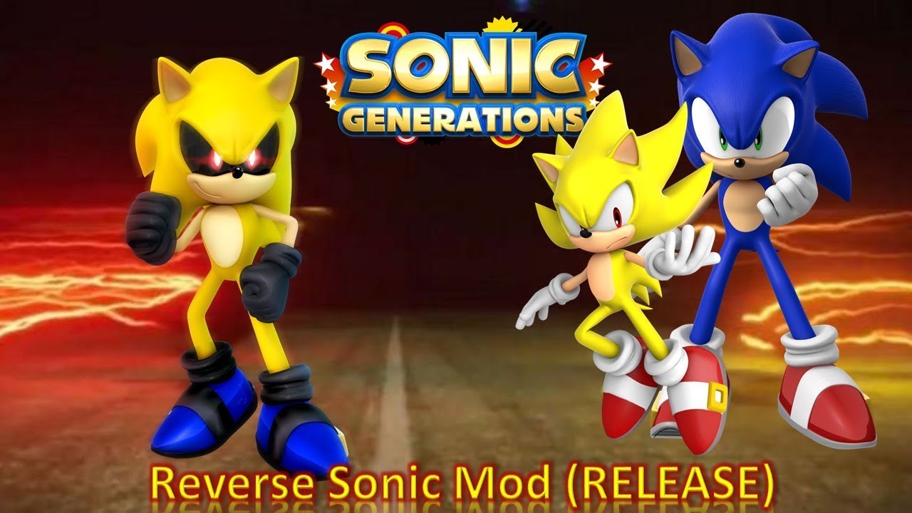 Sonic Generations Mod Part 172_ Reverse Sonic Mod (RELEASE)