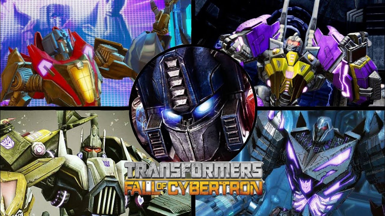 Transformers Fall Of Cybertron | All Bosses + Ending Scene