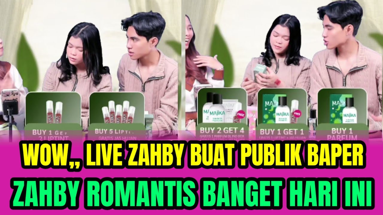 WOW,, LIVE ZAHBY BUAT PUBLIK BAPER❗ZAHBY ROMANTIS BANGET HARI INI‼️