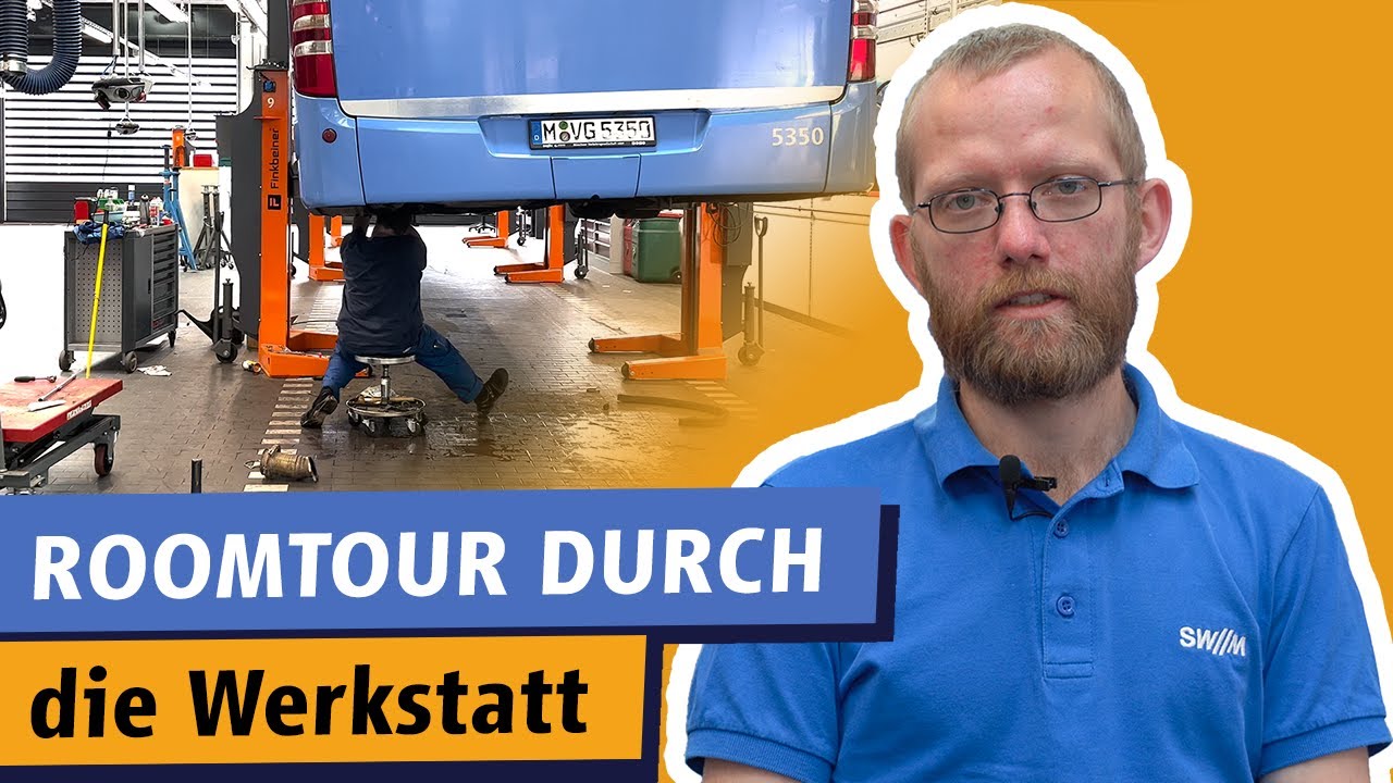 Roomtour: Hinter den Türen der modernsten Bus-Werkstatt Münchens