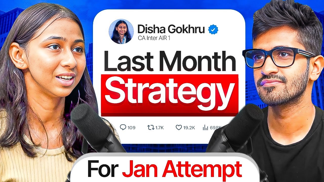 Crack CA Foundation Jan Attempt in 30 Days? (358 Marks Strategy) | Kushal Lodha Clips