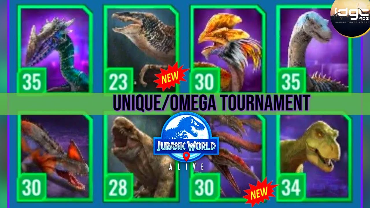 Mutadon, Distortus Rex, Stygidaryx & Monkeyondactylus! | JWA Unique/Omega Tournament