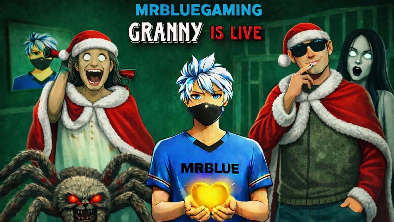 LIVE 🔴GRANNY GAMEPLAY😱 || GRANNY HORROR ESCAPE ||😱 car escape #granny #0015