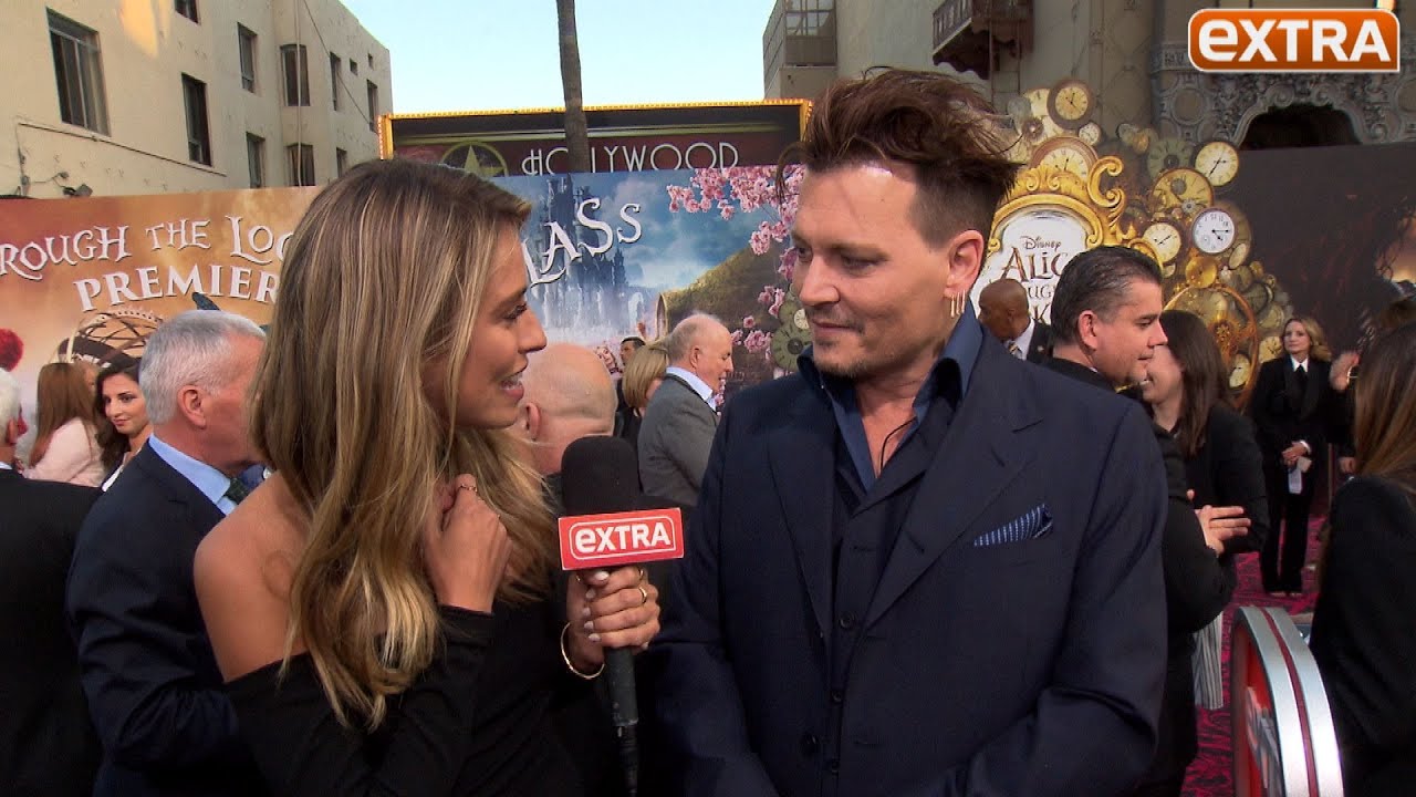Johnny Depp Jokes About Kissing Jimmy Kimmel, Talks 'Alice' & 'Pirates of the Caribbean 5'