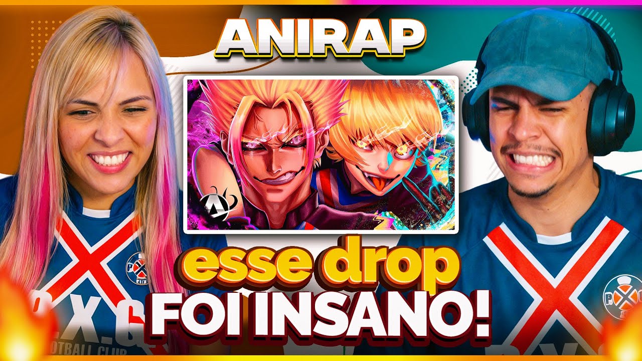ANIRAP & ARK KING: Charles e Shidou (Blue Lock) | Jogada Perversa | [Casal Jounin React] 🔥