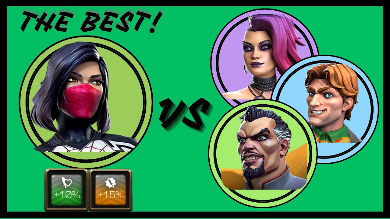MCOC AW • Silk, first choice for Rank 5 ? • Subs 39, 42, 46.