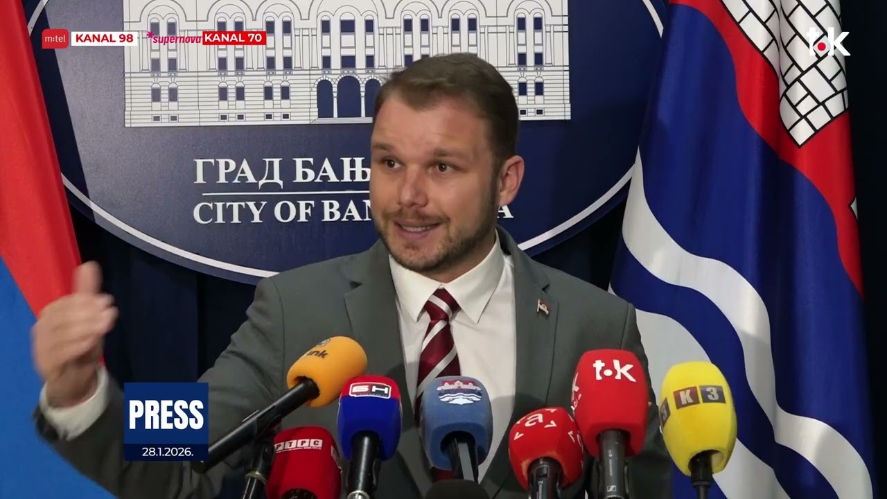 Banjalučka hronika // Stanivuković o situaciji sa EKO Toplanama i grijanjem u Banjaluci