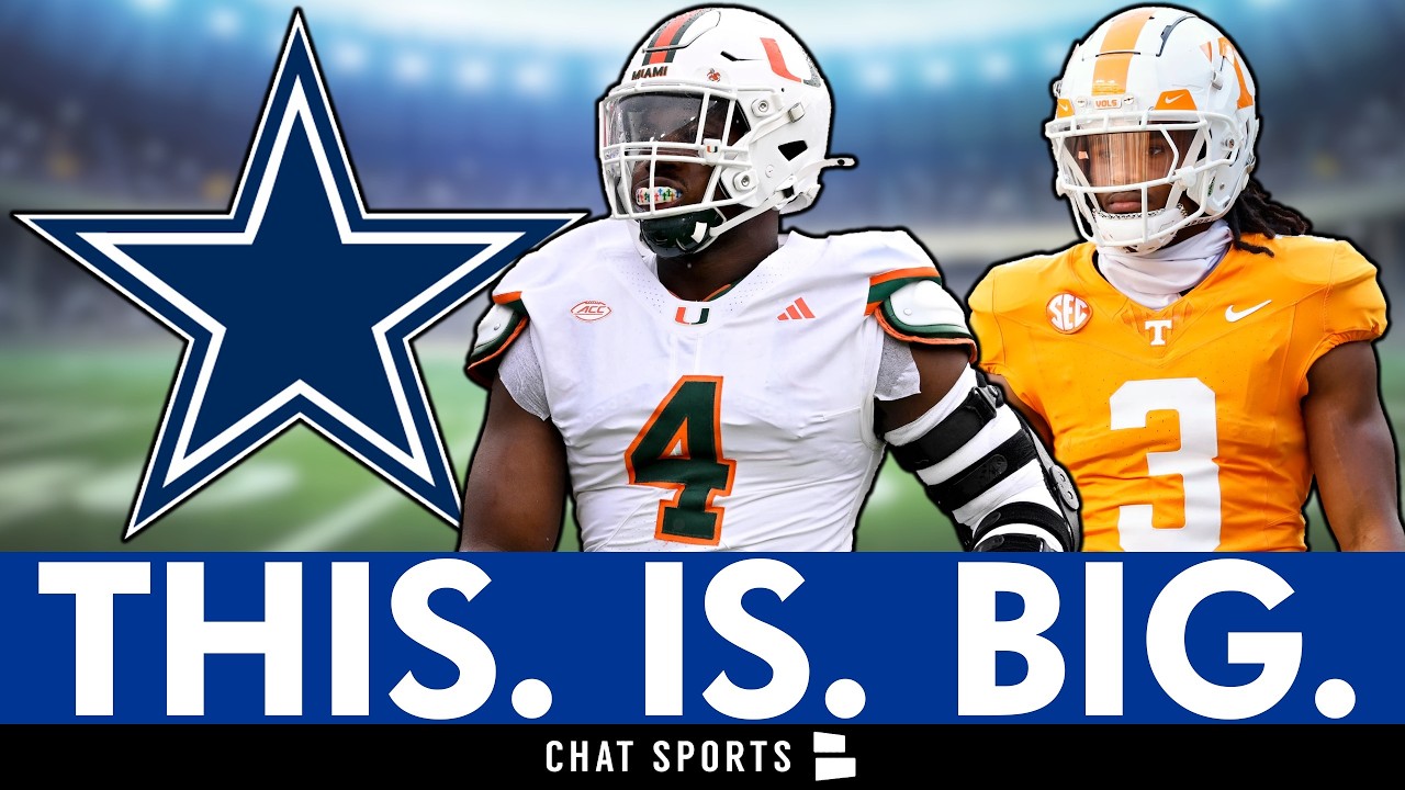 MAJOR NFL Draft News That Impacts The Dallas Cowboys Led By Rueben Bain & Jermod McCoy