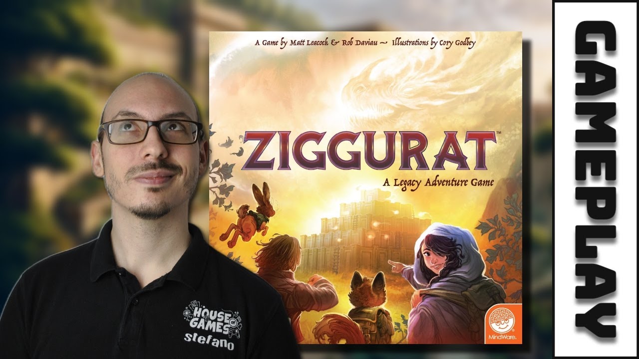 ZIGGURAT: Scaliamo un tempio in 3D! - Asmodee Italia (LEGACY NO SPOILER!)