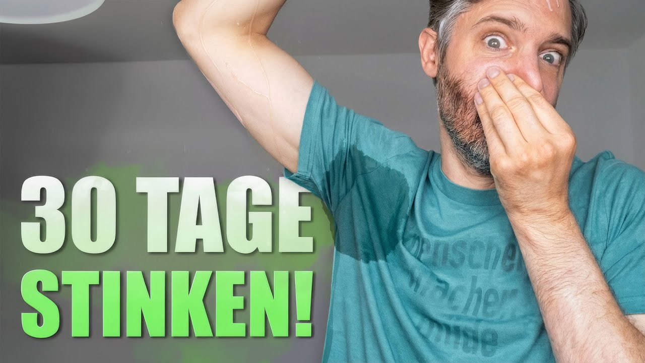 Das passiert, wenn du 1 Monat kein DEO benutzt 🤢 Selbstexperiment